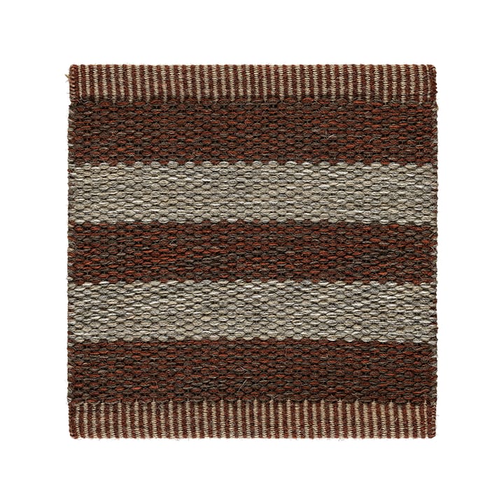 Narrow Stripe Icon gangloper - Red clay 240x85 cm - Kasthall