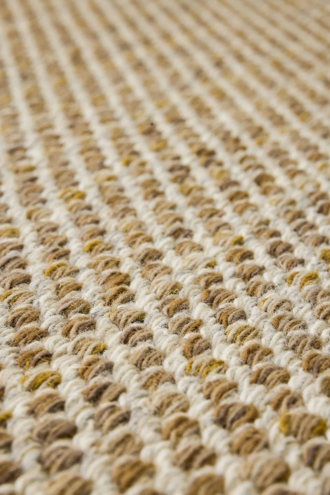 Ori wollen vloerkleed, 870 Honeycomb, 270x270 cm, met backing Kasthall