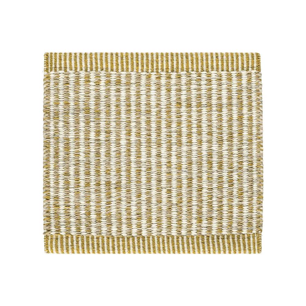Stripe Icon gangloper, straw yellow 485 90x250 cm Kasthall