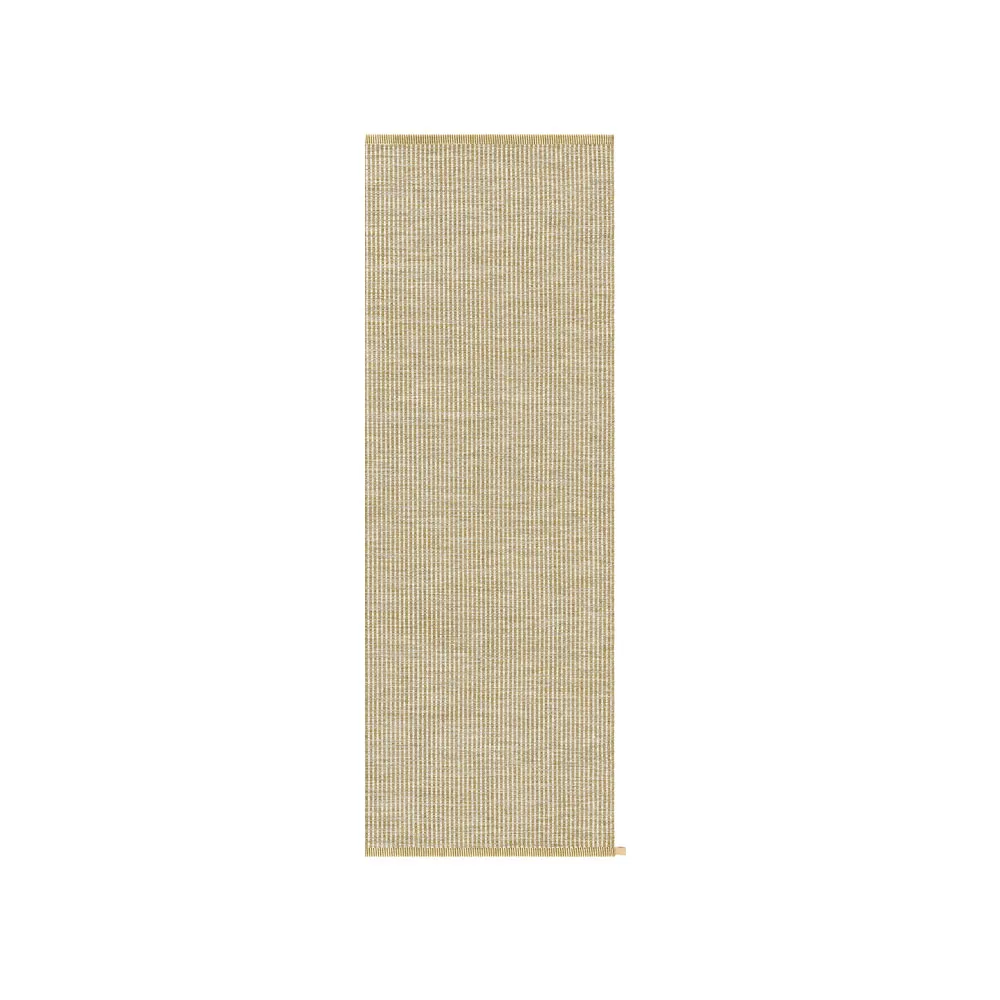 Stripe Icon gangloper, straw yellow 485 90x250 cm Kasthall