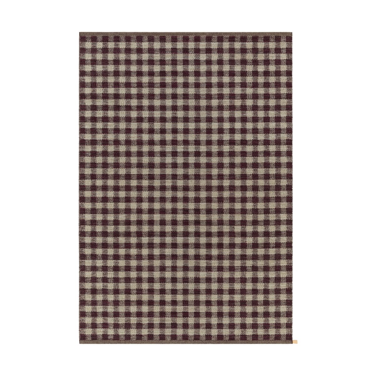 Kasthall Vichy vloerkleed 240x350 cm Cassis 681 | Scandinavisch Interieur | Hoogpolige vloerkleden | Bruin