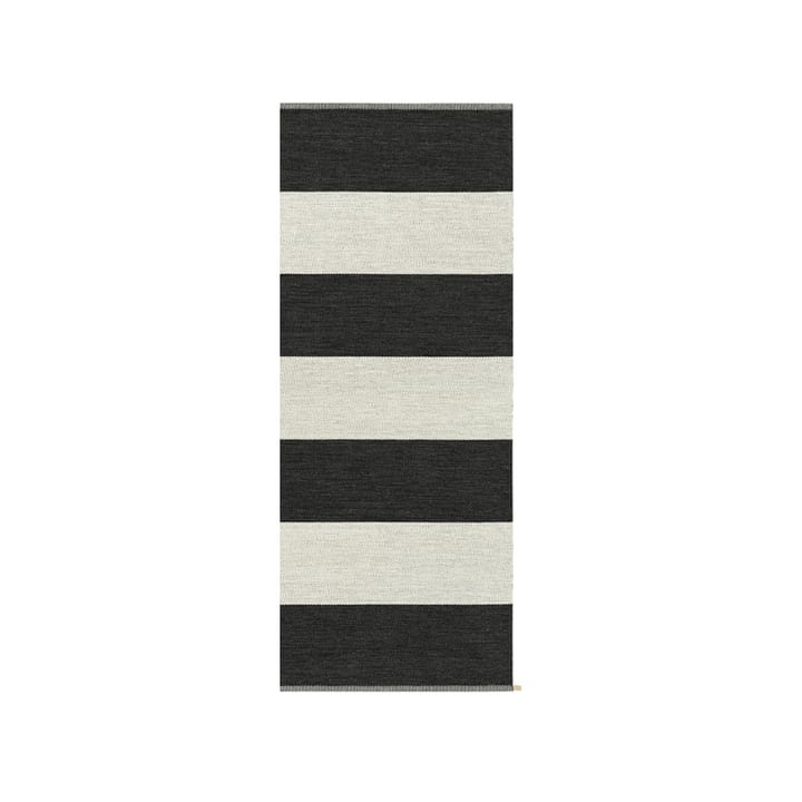 Wide Stripe Icon gangloper - Midnight black 200x85 cm - Kasthall