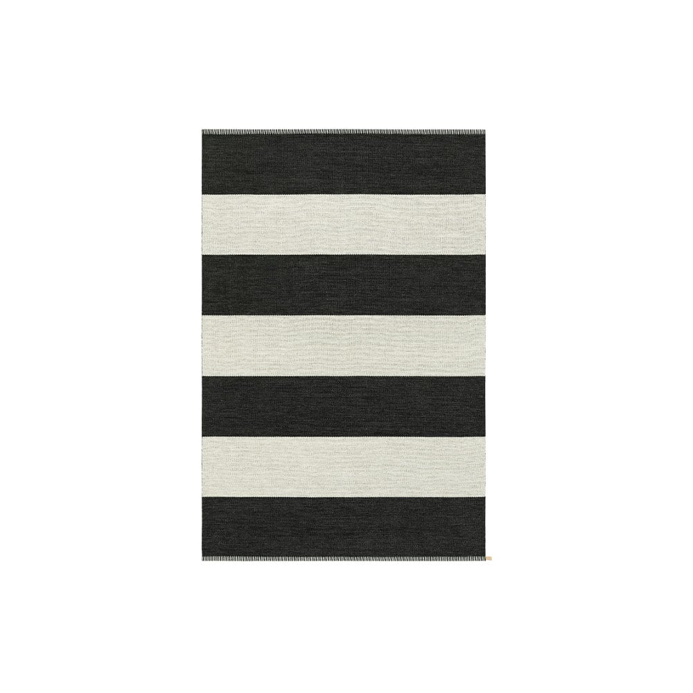 Kasthall Wide Stripe Icon vloerkleed Midnight black 554 240x165 cm