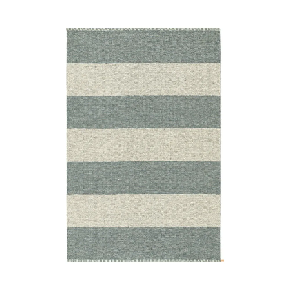 Wide Stripe Icon vloerkleed, Polarized blue 251 300x200 cm Kasthall