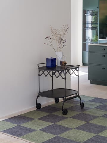 Allium Fox Trott vloerkleed - Dark Green, 170x240 cm - Kateha