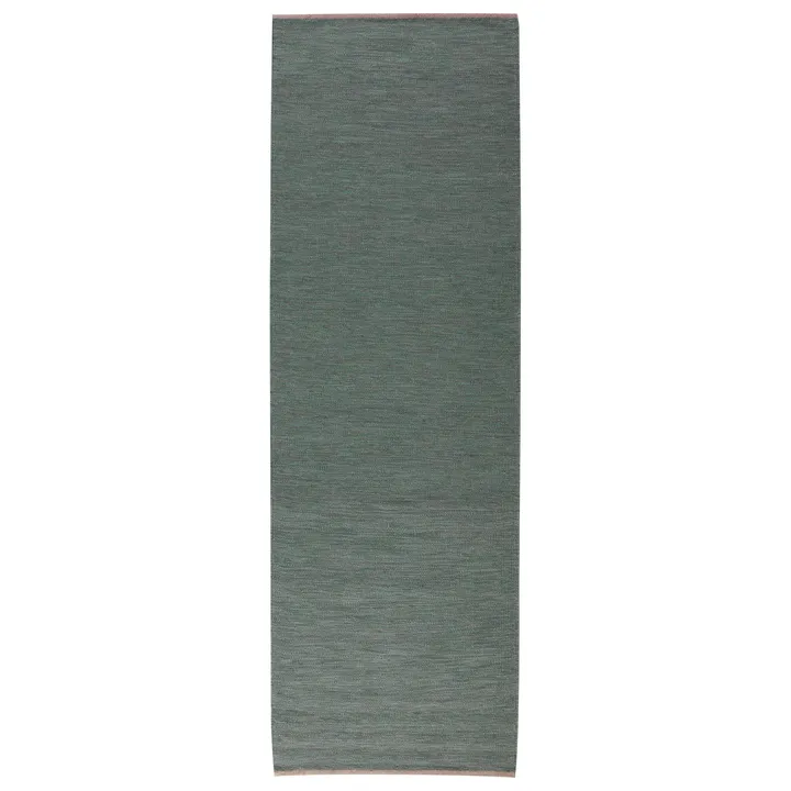 Allium gangtapijt 80x250 cm - Matt green - Kateha