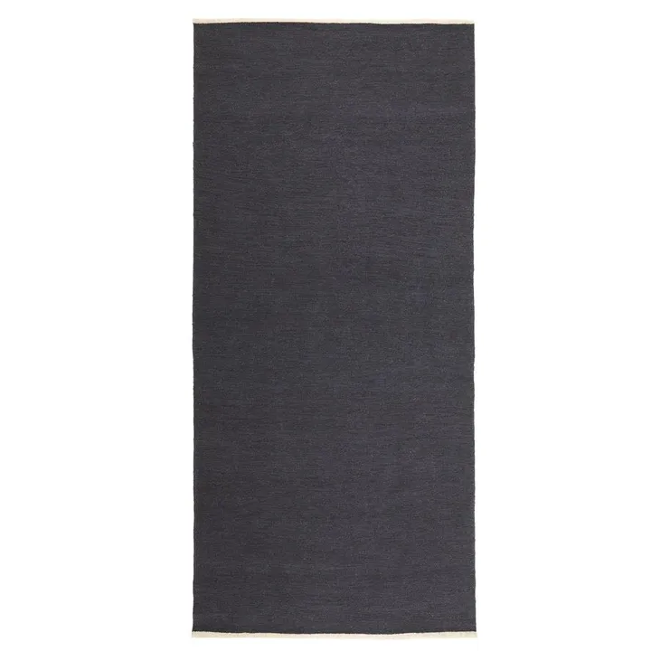 Allium gangtapijt 80x250 cm - Nearly black - Kateha