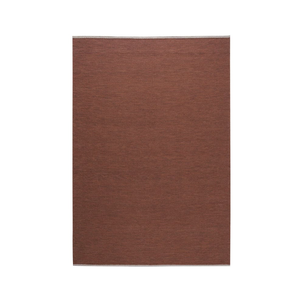 Kateha Allium vloerkleed 170 x 240 cm Corten | Scandinavisch Interieur | Wollen vloerkleden | Rood