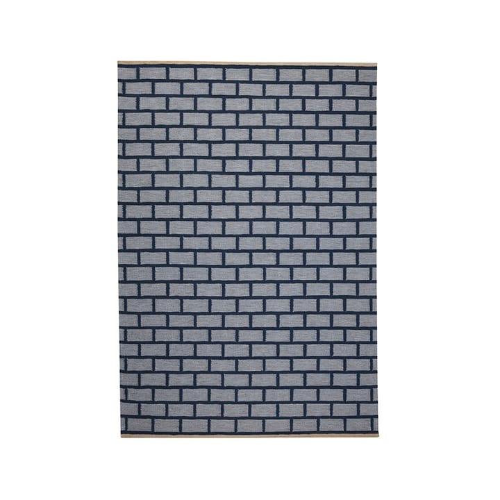 Brick vloerkleed - blue, 200x300 cm - Kateha