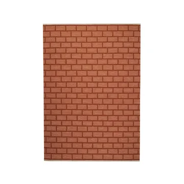 Brick vloerkleed - Rust, 170x240 cm - Kateha