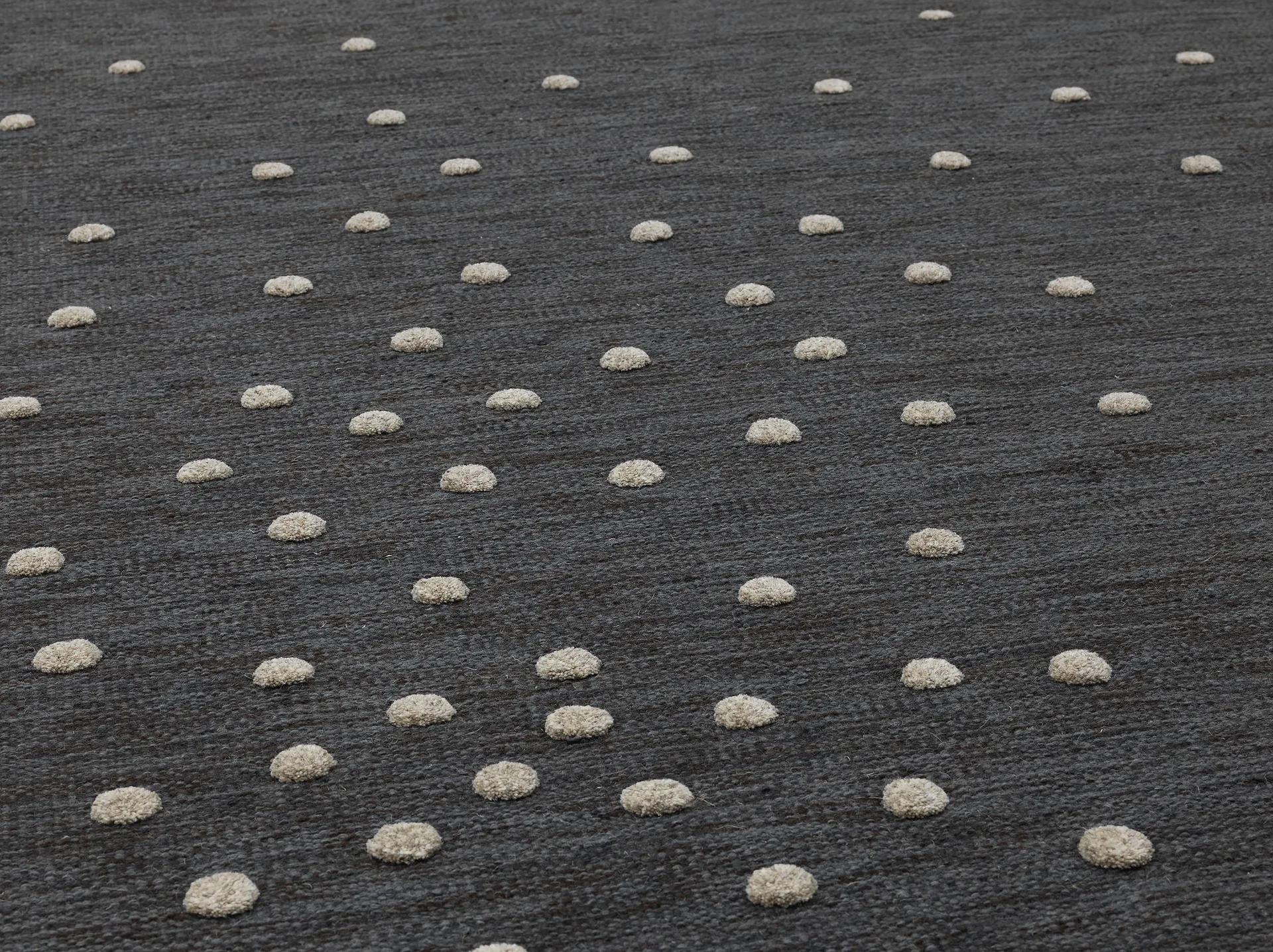 Bula Vloerkleed, Nearly Black, 200x300 cm Kateha