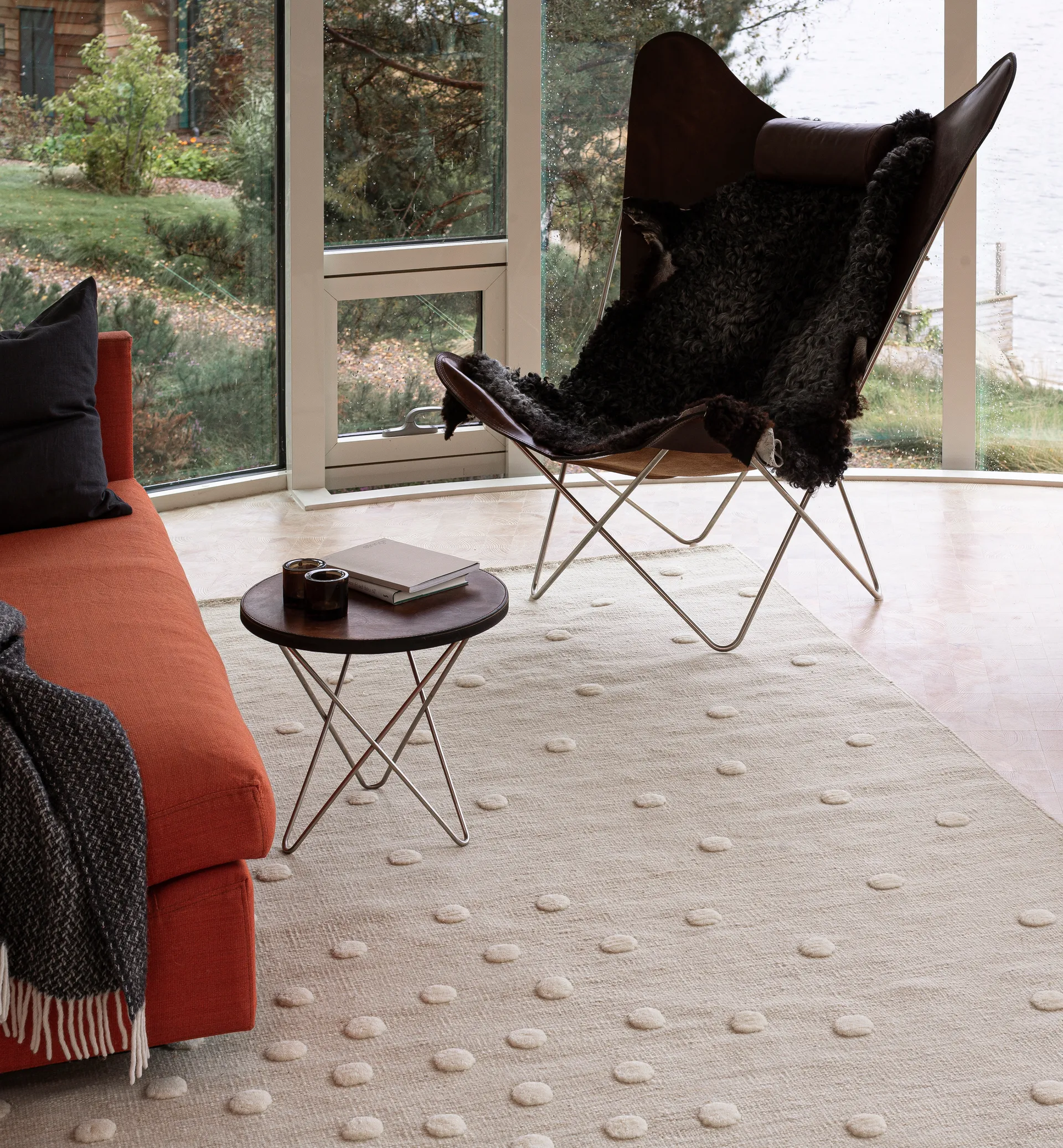 Bula Vloerkleed, White, 200x300 cm Kateha