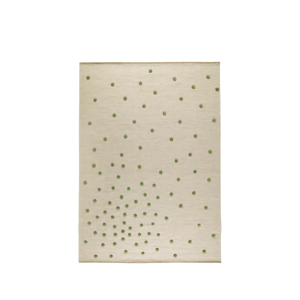 Bula Vloerkleed, white/green, 170x240 cm Kateha