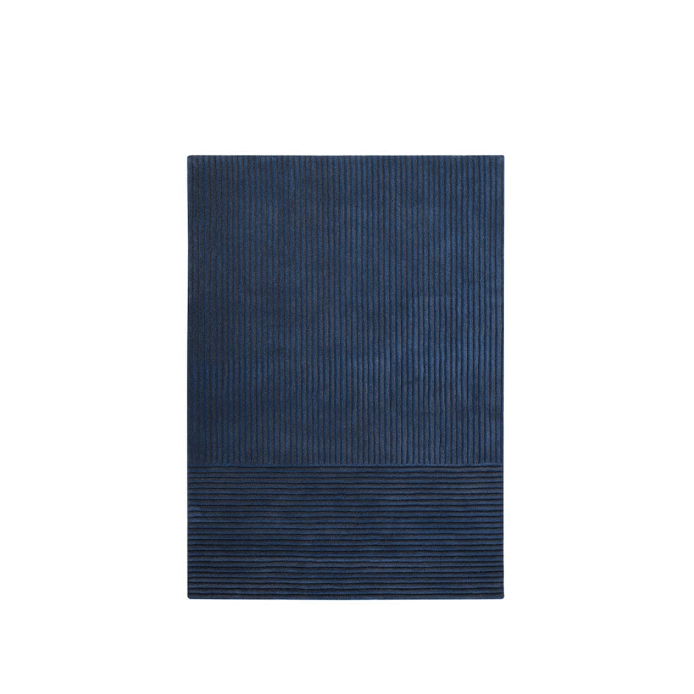 Kateha Dunes Straight vloerkleed blue, 170x240 cm