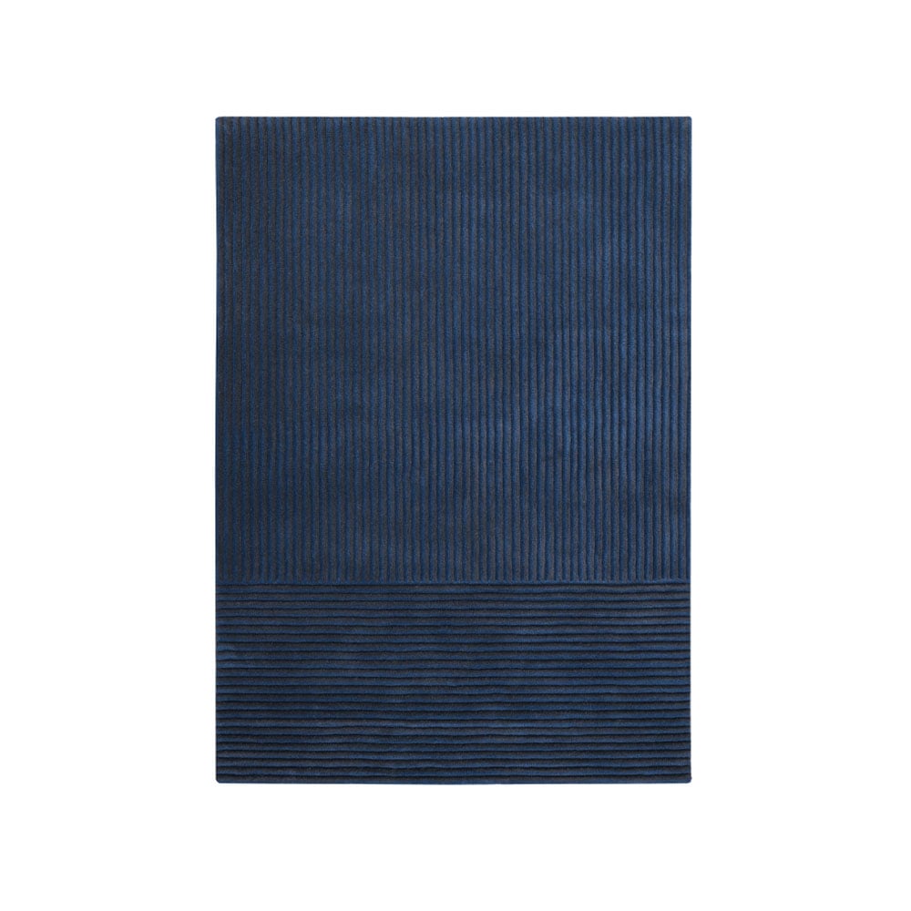 Kateha Dunes Straight vloerkleed blue, 200x300 cm