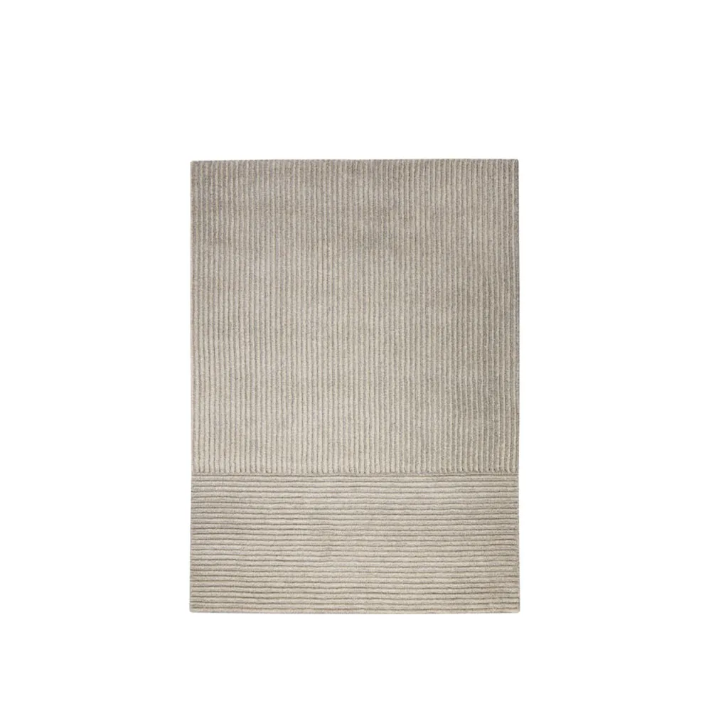 Dunes Straight vloerkleed, light grey, 170x240 cm Kateha