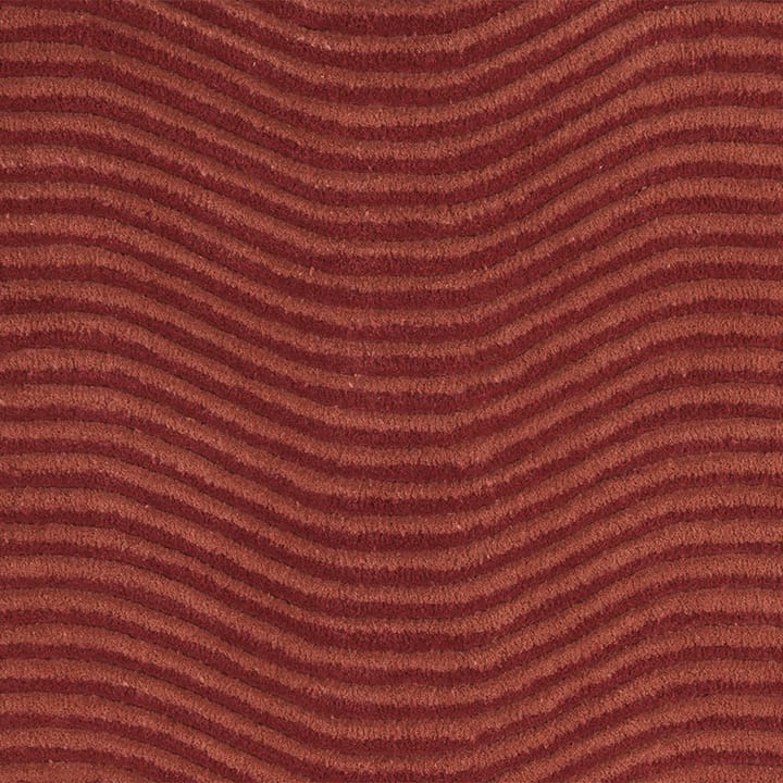 Dunes Wave vloerkleed - dusty red, 170x240 cm - Kateha