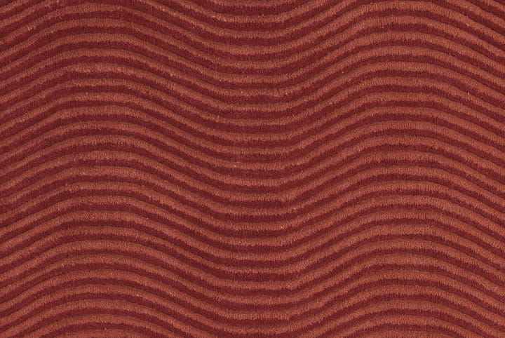 Dunes Wave vloerkleed - dusty red, 170x240 cm - Kateha