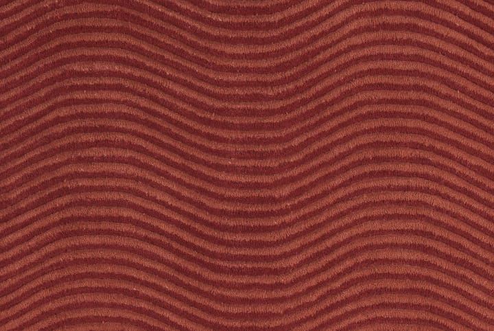 Dunes Wave vloerkleed, dusty red, 200x300 cm Kateha