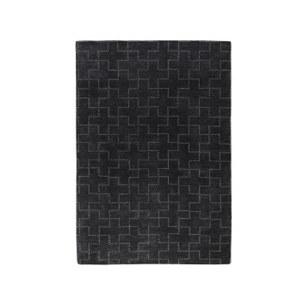 Kateha Frost vloerkleed black, 200x300 cm