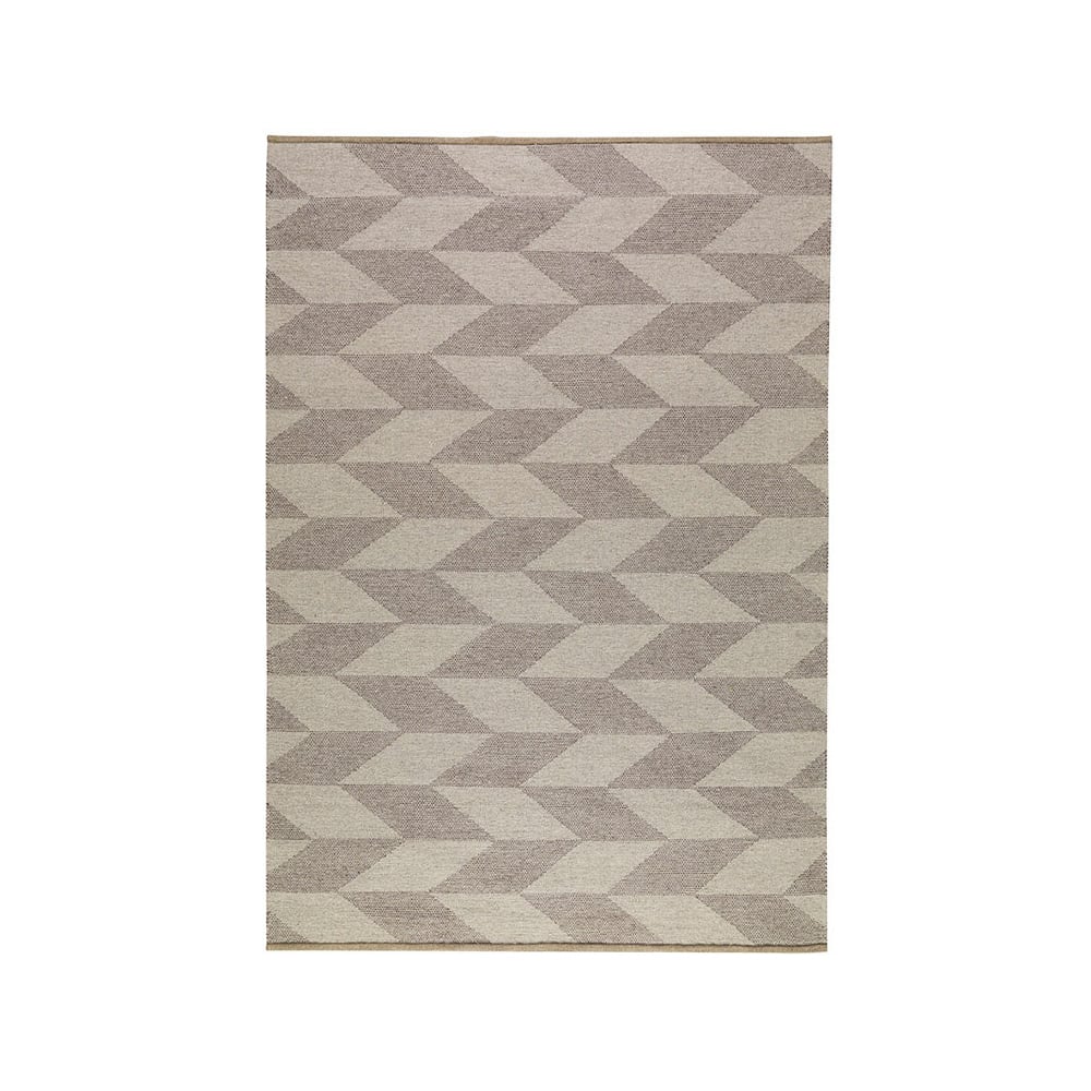 Kateha Herringbone Weave vloerkleed light beige, 200x300 cm