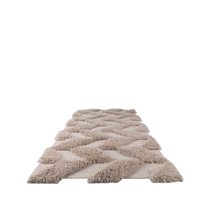 Herringbone Wild vloerkleed - light beige, 170x240 cm - Kateha