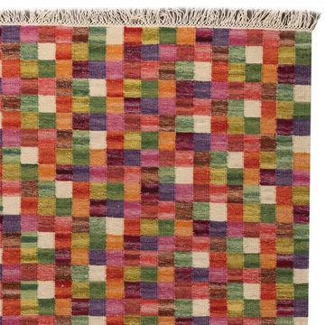 Kleine doos handgeweven tapijt meerkleurig - 240x170 cm - Kateha
