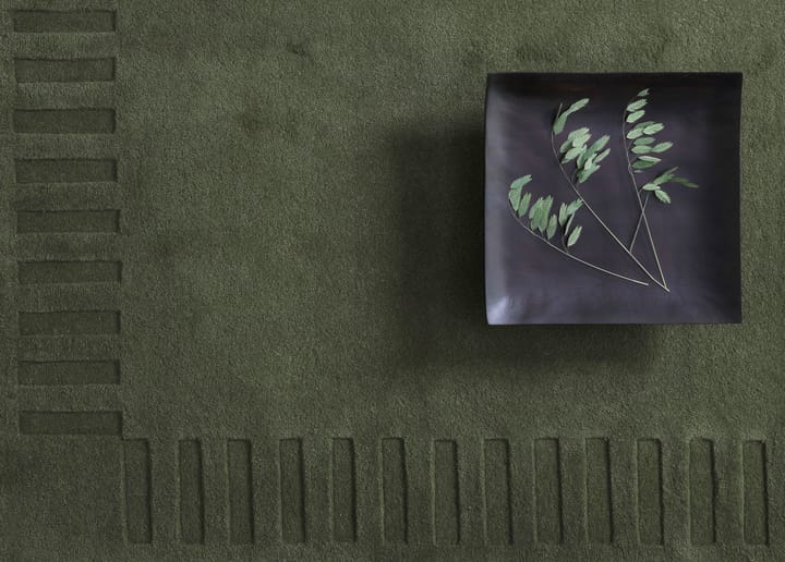 Lea original wollen vloerkeed, Green-18, 170x240 cm Kateha
