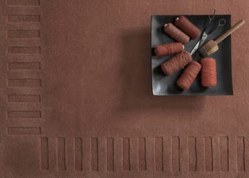 Lea original wollen vloerkeed - Rust-45, 200x300 cm - Kateha