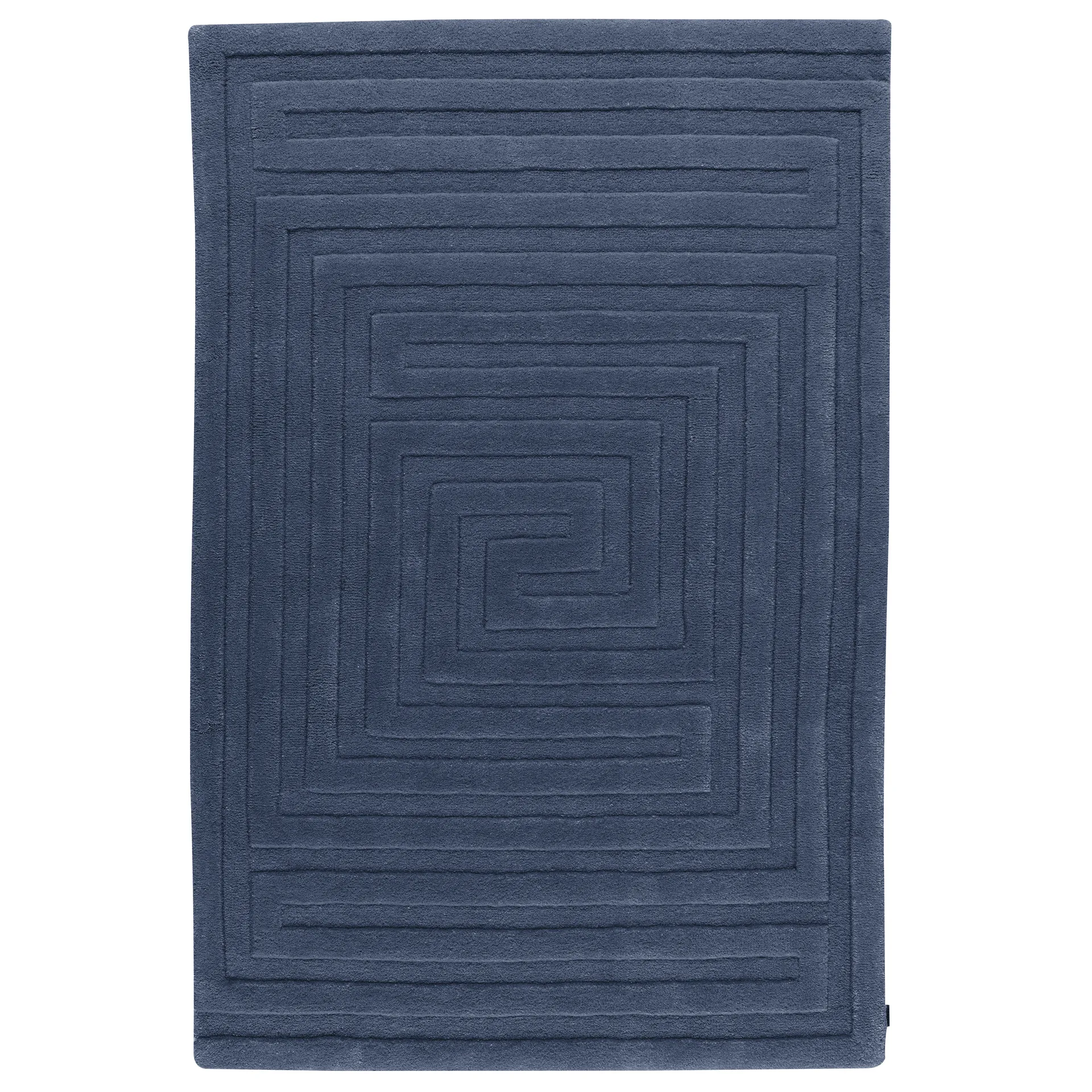 Mini-Labyrint kindertapijt 120x180 cm, stormblauw (blauw) Kateha