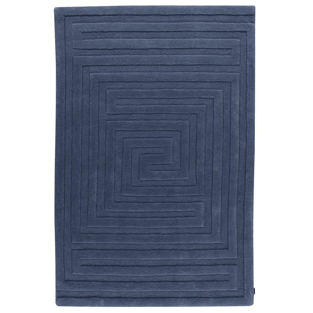 Kateha Mini-Labyrint kindertapijt 120x180 cm stormblauw (blauw)