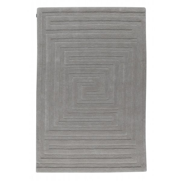 Kateha Mini-Labyrint kindertapijt 120x180 cm zilvergrijs (grijs)