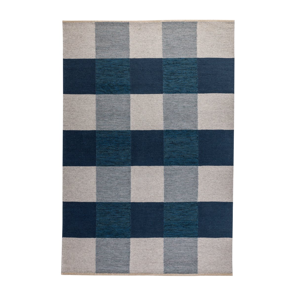 Kateha Night and Day handgeweven tapijt 170x240 cm Blue 200x300 cm