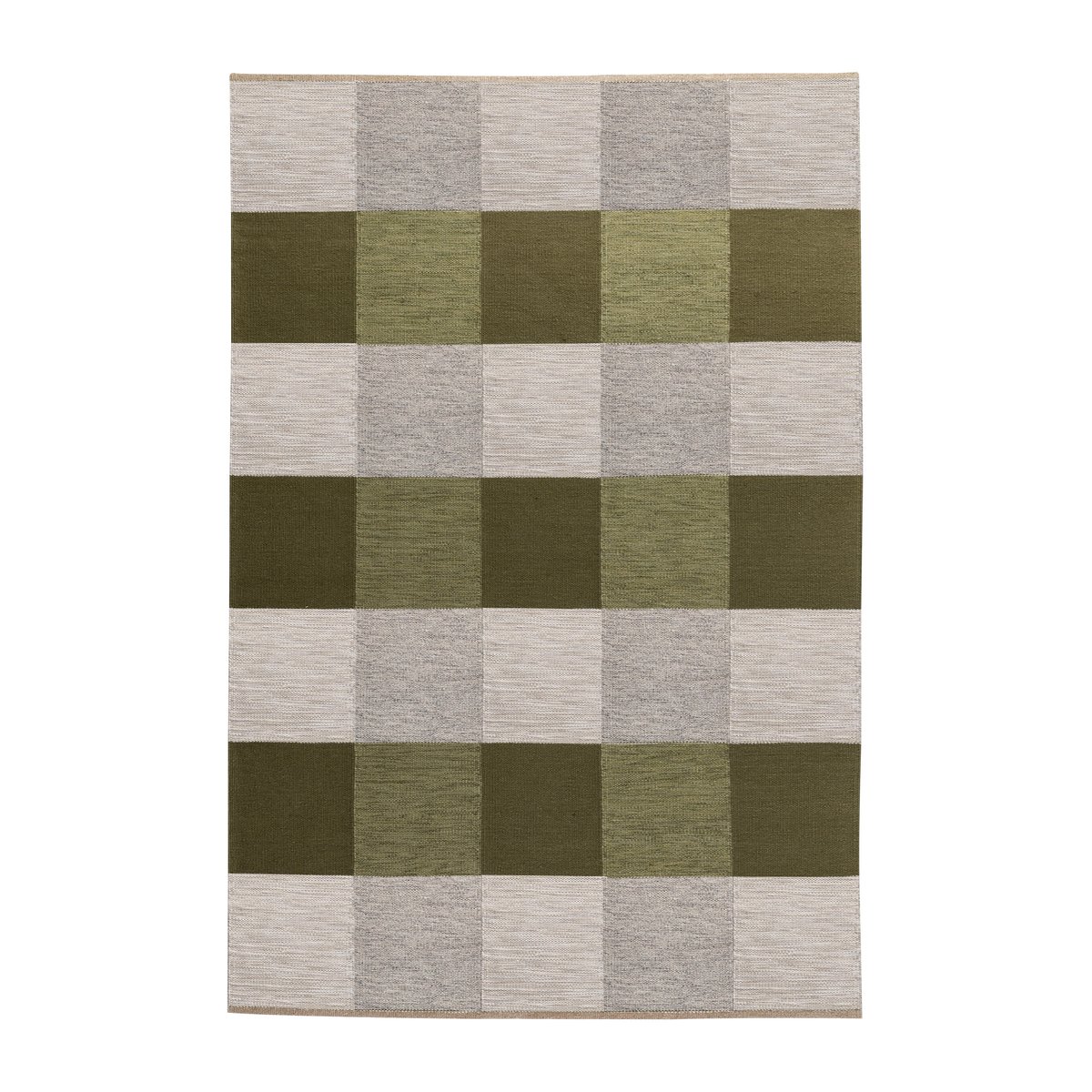 Kateha Night and Day handgeweven tapijt 170x240 cm Green 200x300 cm