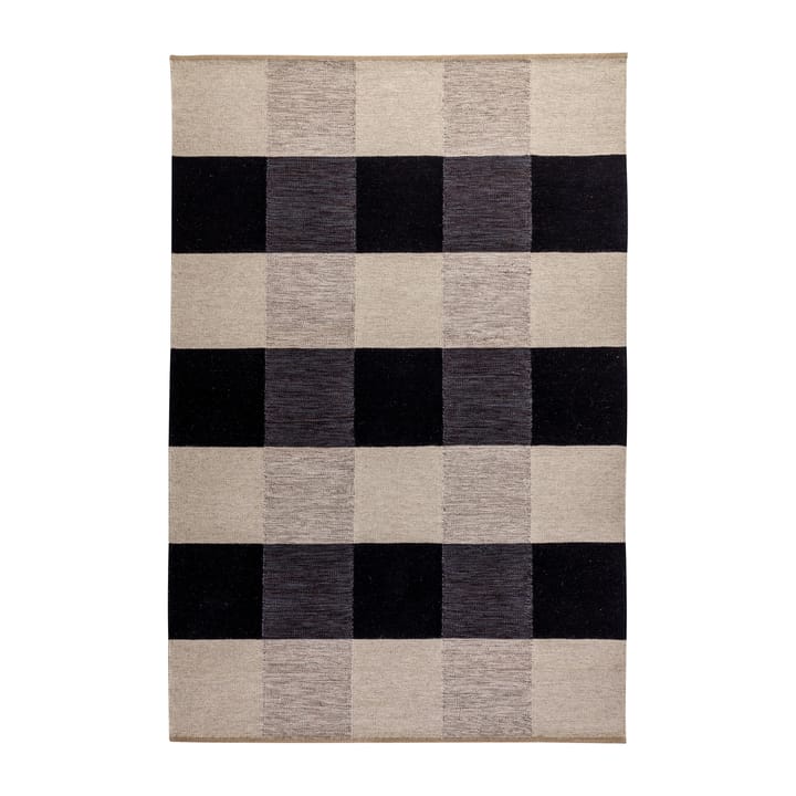 Night and Day handgeweven tapijt 170x240 cm - Nearly Black 200x300 cm - Kateha