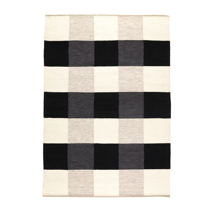 Night and Day handgeweven tapijt 170x240 cm - White-black 200x300 cm - Kateha