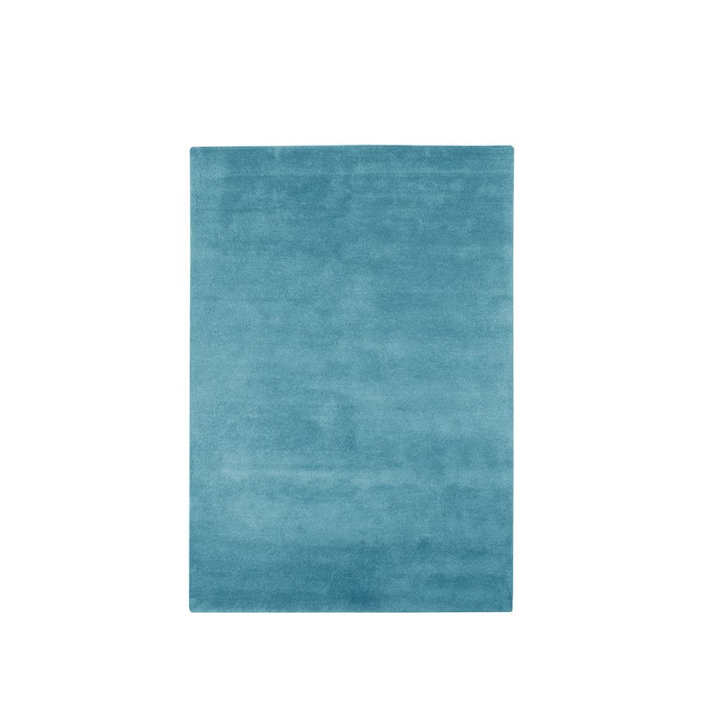 Kateha Sencillo vloerkleed turquoise, 170x240 cm