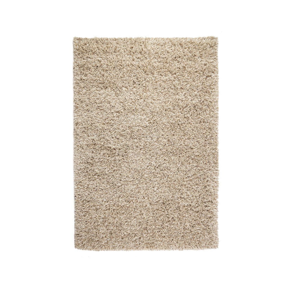 Kateha Shaggy vloerkleed white/beige, 170x240 cm | Scandinavisch Interieur | Wollen vloerkleden | Wit