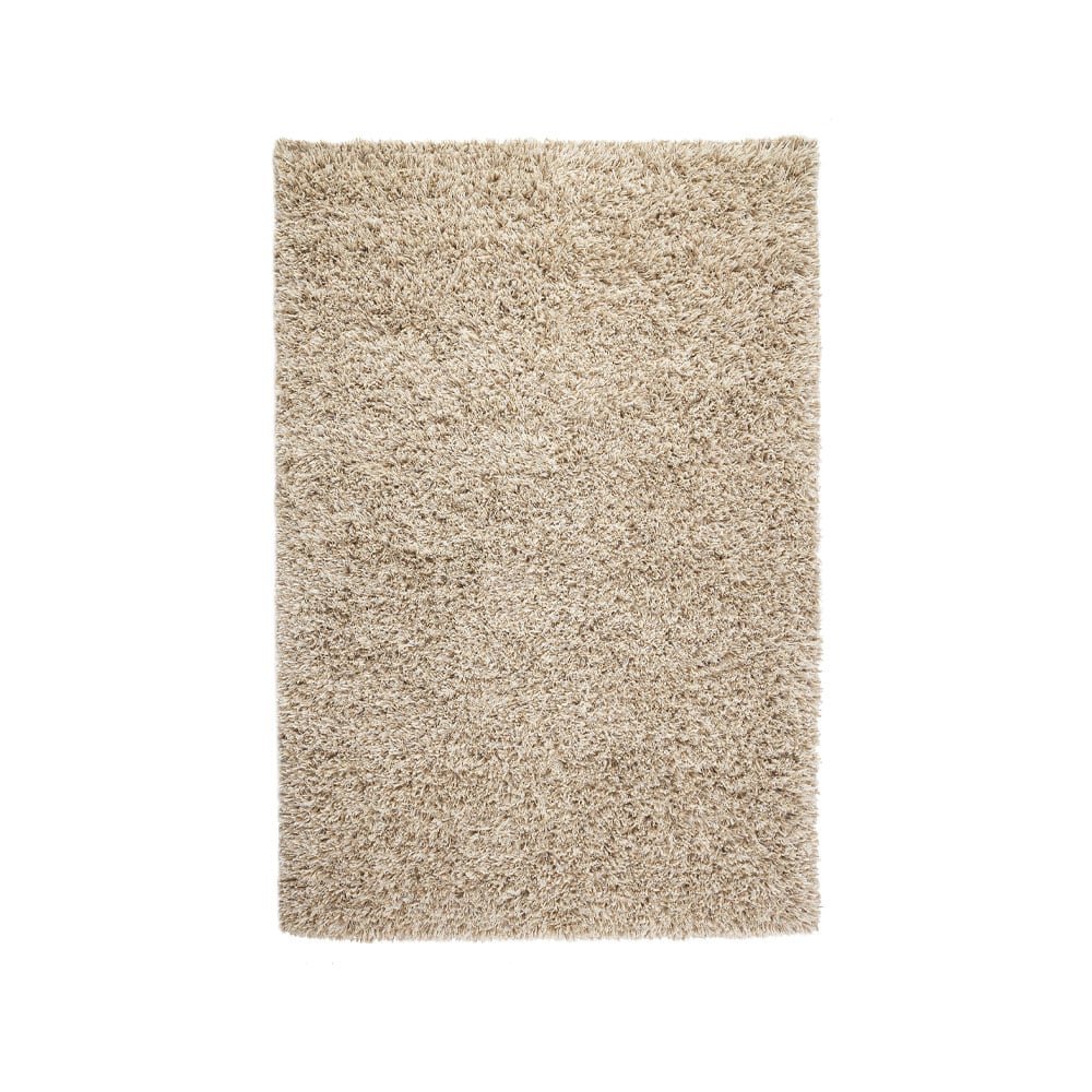 Kateha Shaggy vloerkleed white/beige, 170x240 cm