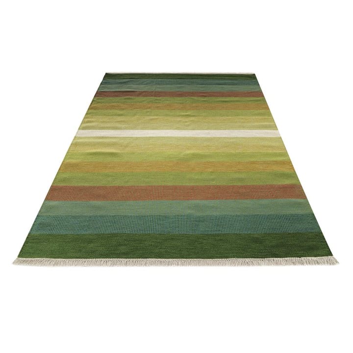 Tofta wave vloerkleed 170 x 240 cm - groen - Kateha