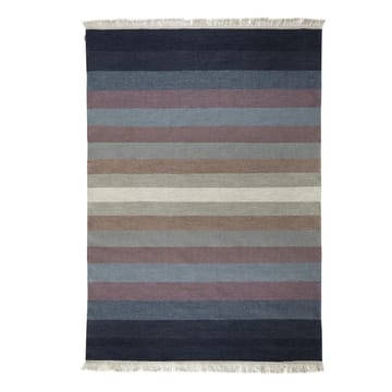 Tofta Wave vloerkleed 80 x 250 cm - blauw - Kateha