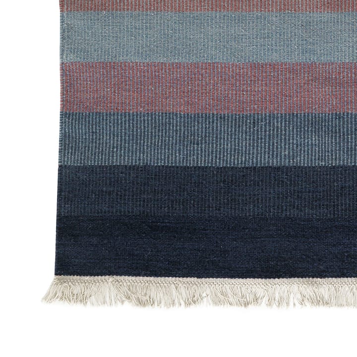 Tofta Wave vloerkleed 80 x 250 cm, blauw Kateha