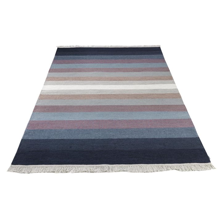 Tofta Wave vloerkleed 80 x 250 cm, blauw Kateha