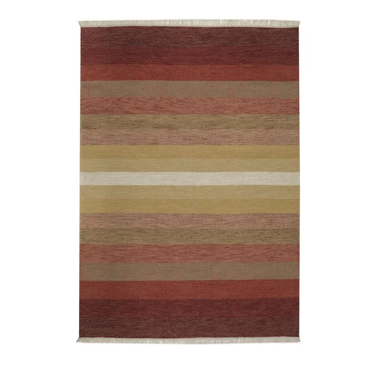 Tofta Wave vloerkleed 80 x 250 cm - Red - Kateha