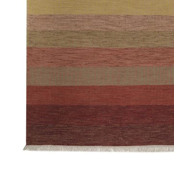 Tofta Wave vloerkleed 80 x 250 cm - rood - Kateha
