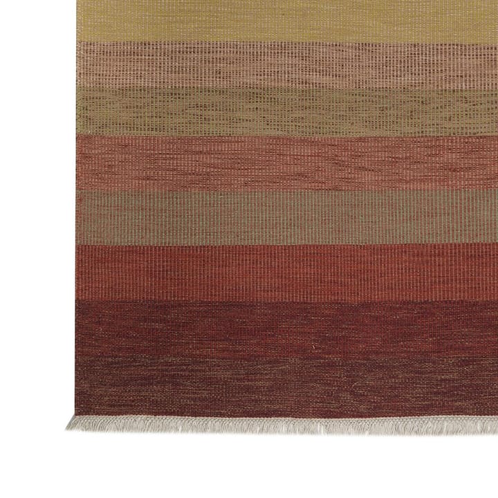 Tofta Wave vloerkleed 80 x 250 cm, rood Kateha