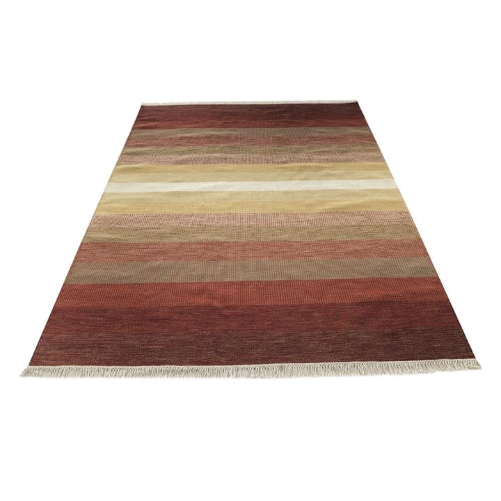 Tofta Wave vloerkleed 80 x 250 cm, rood Kateha