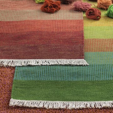 Tofta wave vloerkleed - rood, 170x240 cm - Kateha