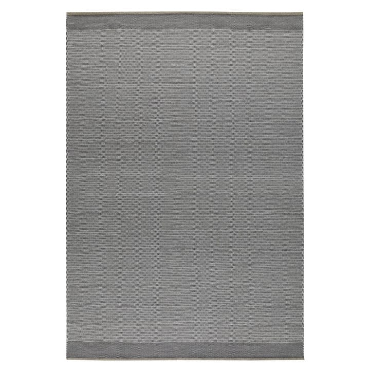 Tribulus Mono handgeweven wollen tapijt grijs - grijs 240 x 170 - Kateha