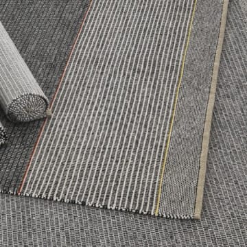 Tribulus One handgeweven wollen vloerkleed, multi - zwart, wit, rood, geel 240x170 - Kateha
